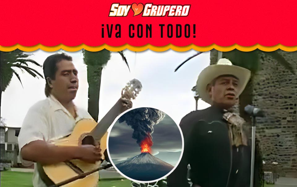 Recuerdan corrido del Popocatépetl, tras fuerte explosión