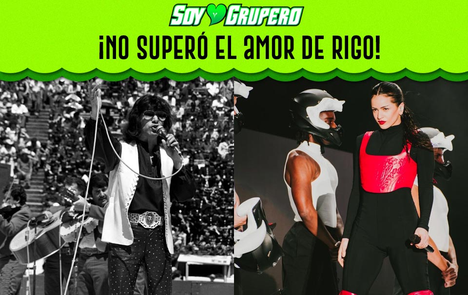 Ni Rosalía pudo con Rigo Tovar y su récord en show gratuito