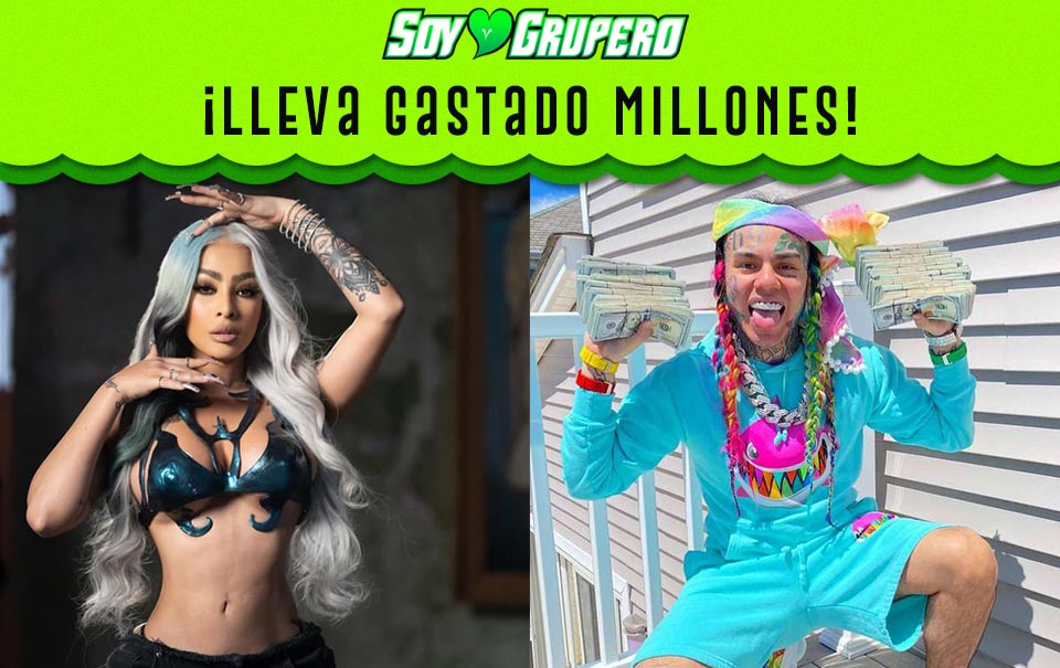 Los lujosos regalos de 6ix9ine a Yailin
