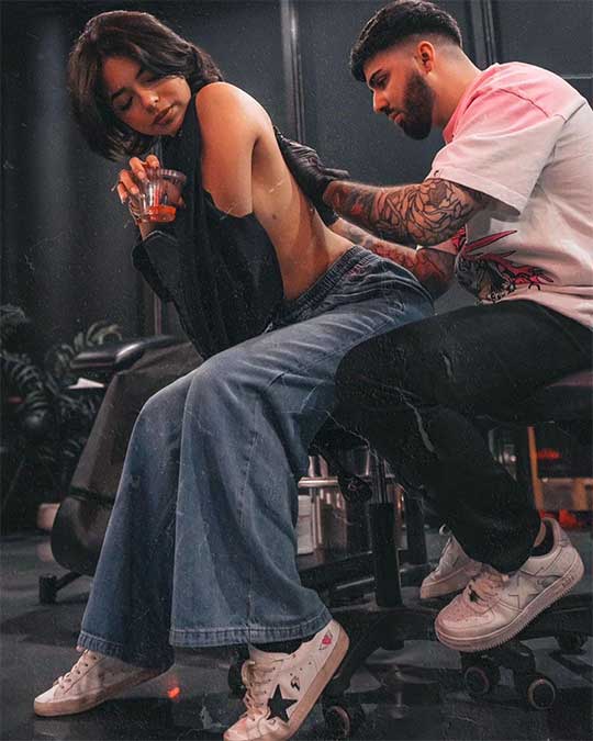 Ángela Aguilar tatuajes
