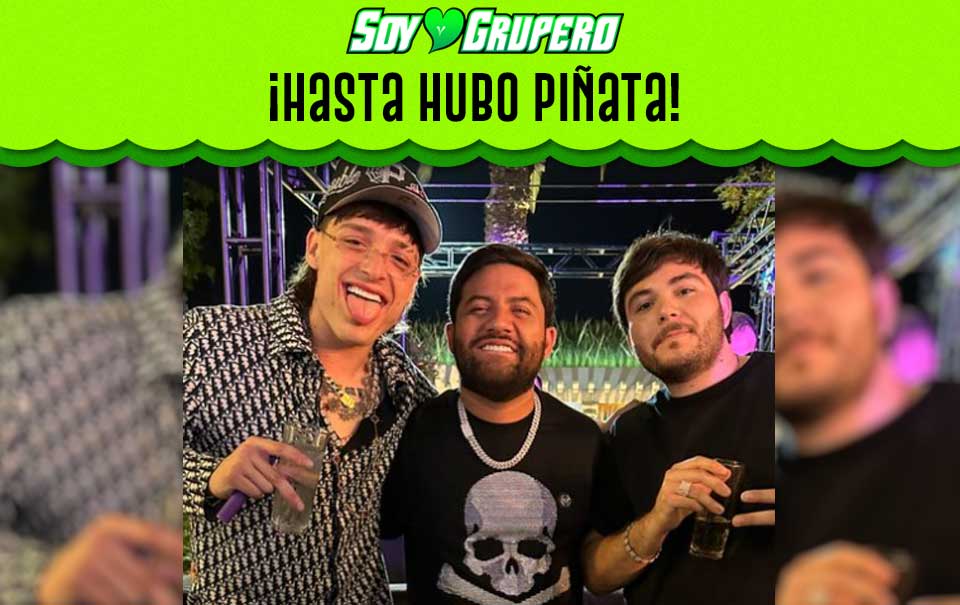 Peso Pluma festeja su cumpleaños con artistas invitados