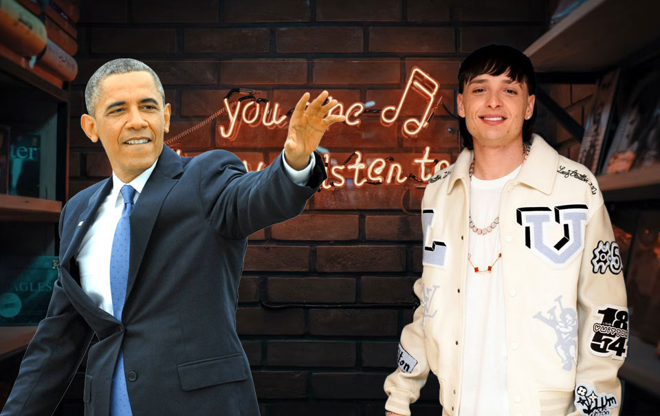 Barack Obama trae a Peso Pluma y Rosalía en su playlist