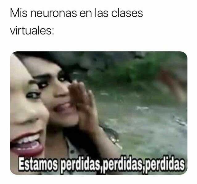 Meme de las perdidas.