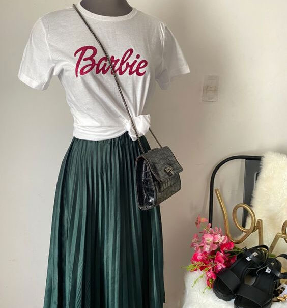 Outfit de 2025 barbie para mujer