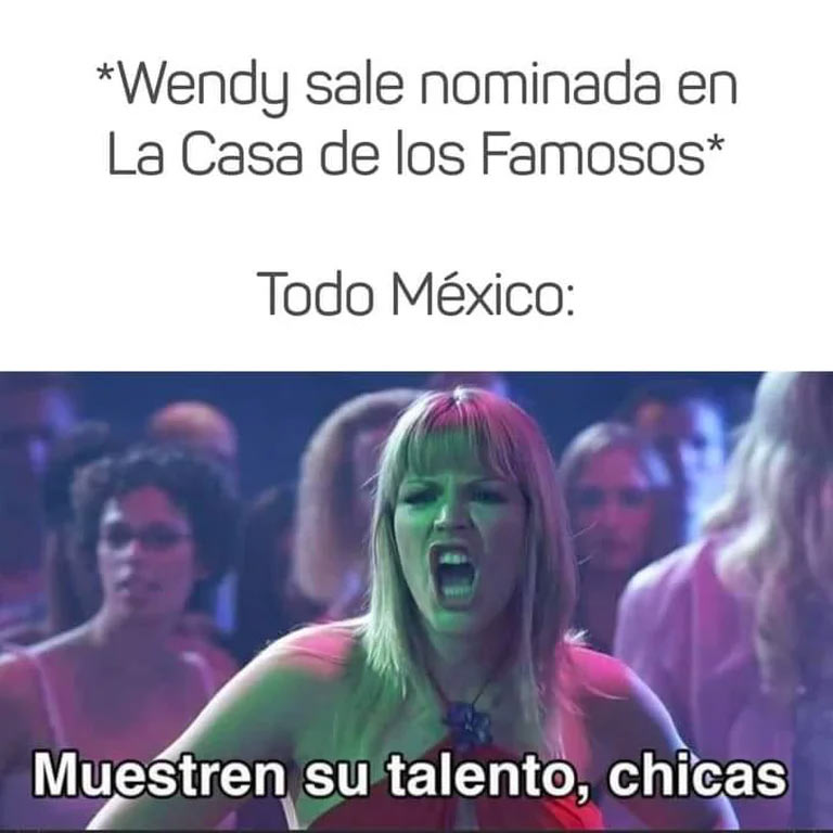Memes porque nominaron a Wendy Guevara.
