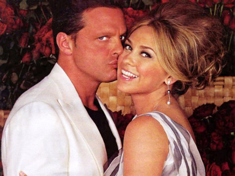 9.- Luis Miguel y Aracely Arámbula 