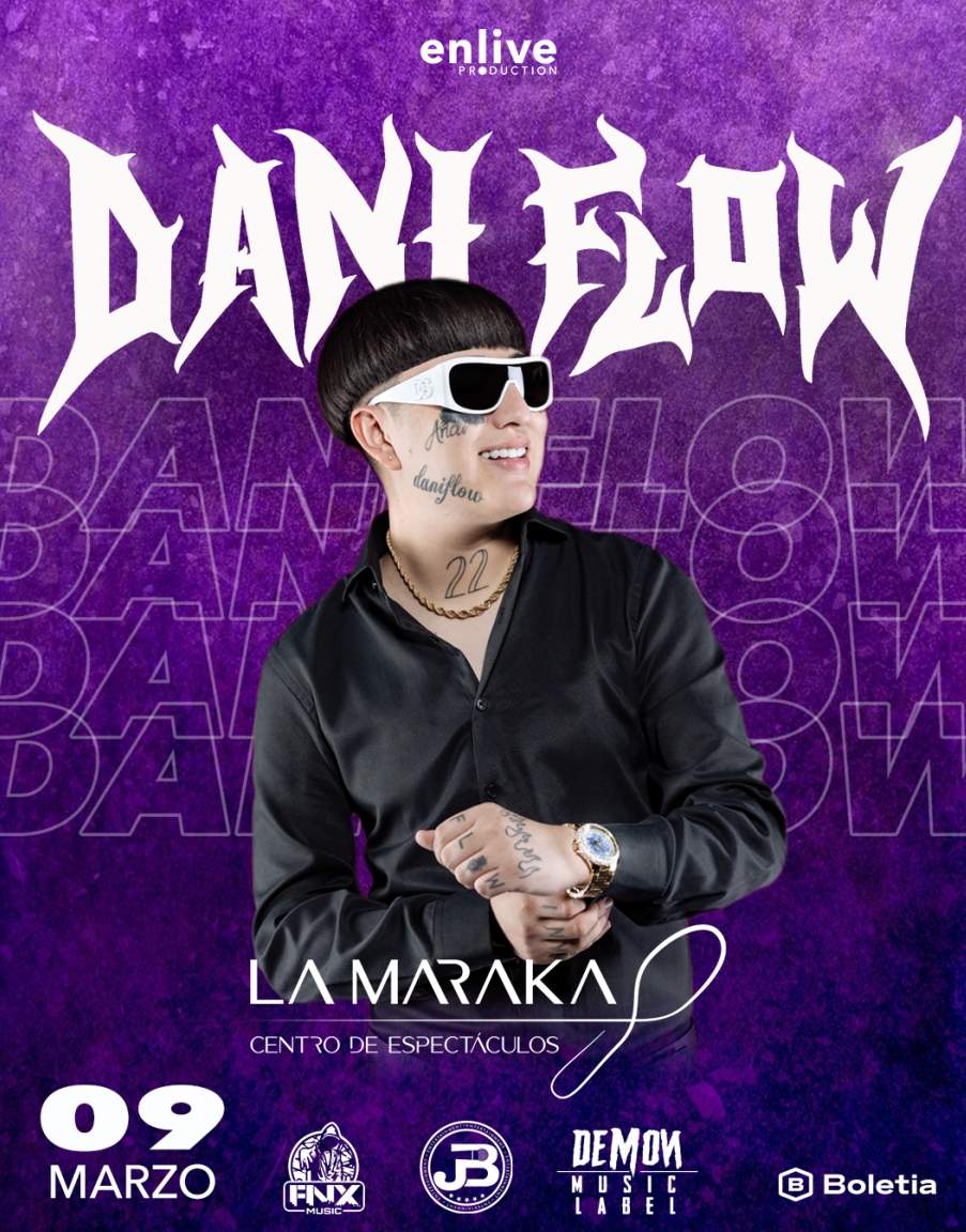 Dani Flow se presenta en La Maraka