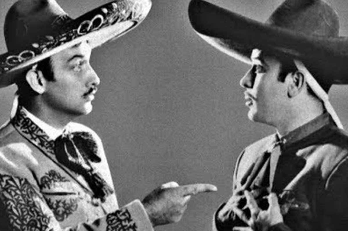 Jorge Negrete, Pedro Infante. Presidente