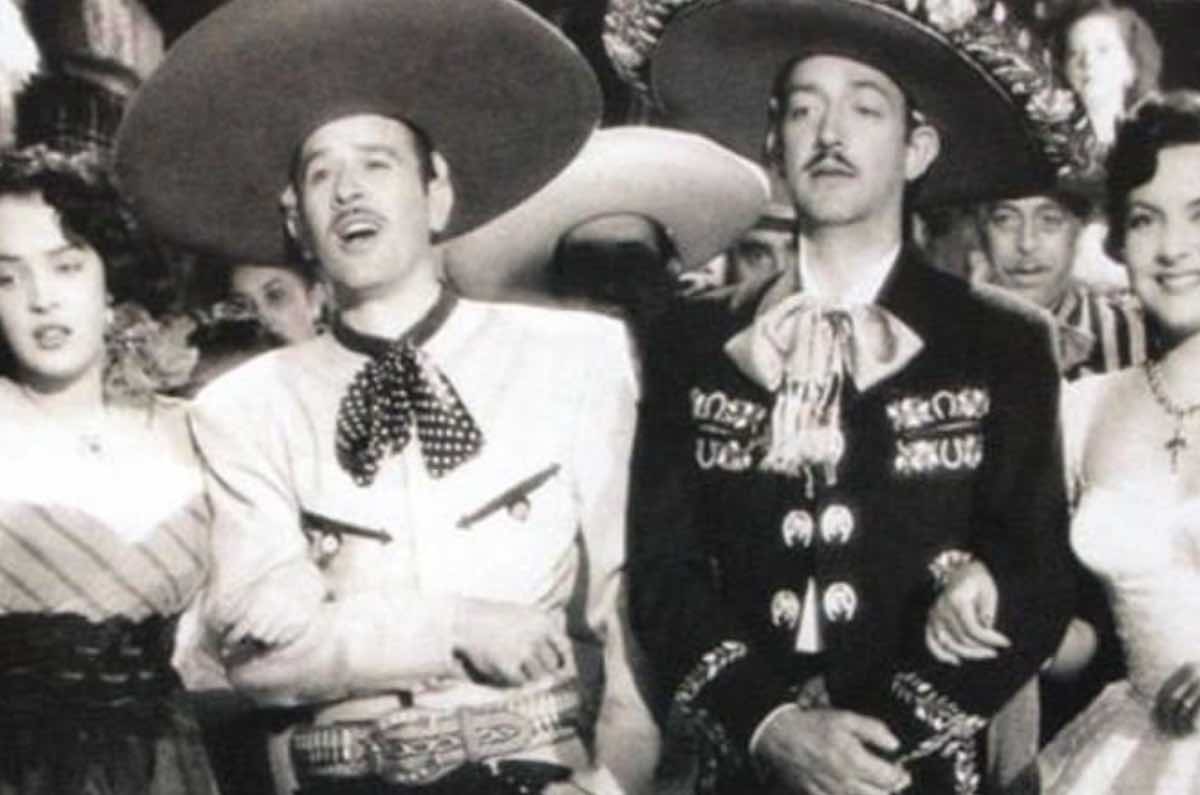 Jorge Negrete, Pedro Infante. Presidente