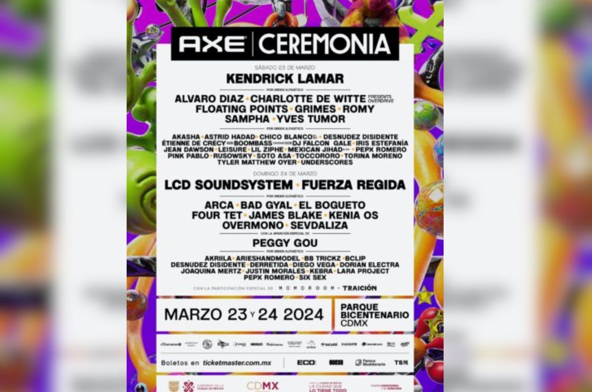 Cartel Del Axe Ceremonia