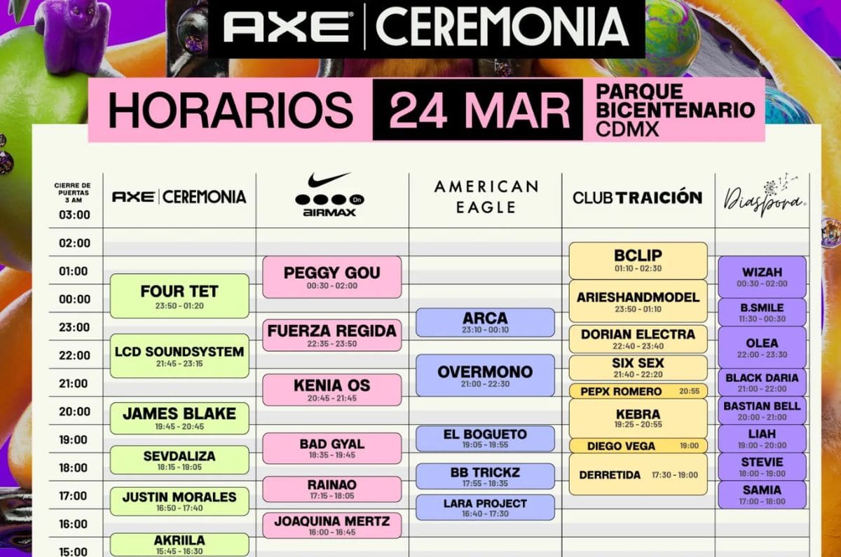 Domingo Axe Ceremonia 