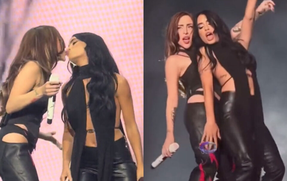 Nicki Nicole besa a otra mujer y manda mensaje a Peso Pluma