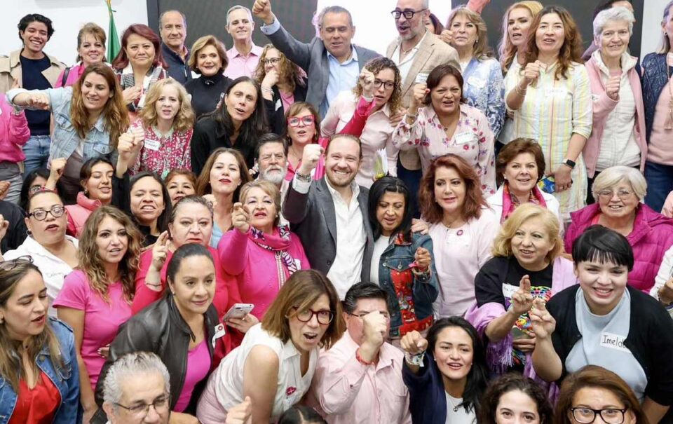 Santiago Taboada promete a las mujeres una ciudad segura
