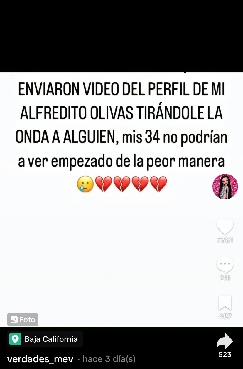 alfredo olivas infiel