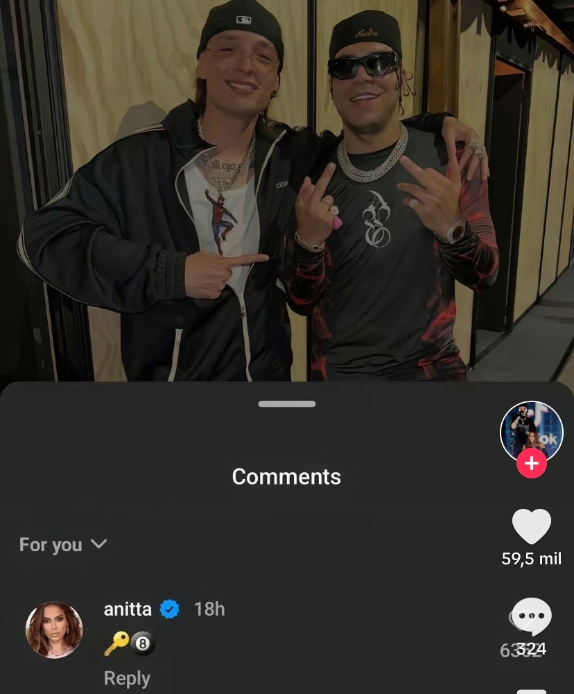 anitta comenta foto peso pluma