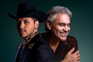 ¿Por qué Andrea Bocelli invitó a cantar a Christian Nodal?