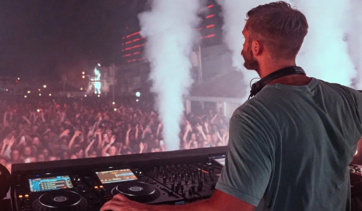 Calvin Harris la rompió en el escenario Tecate Emblema. Foto: especial 