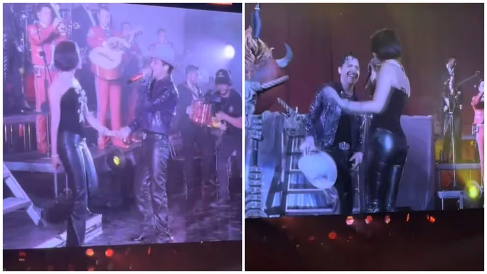 La invitó a su show en Monterrey. Foto: Especial