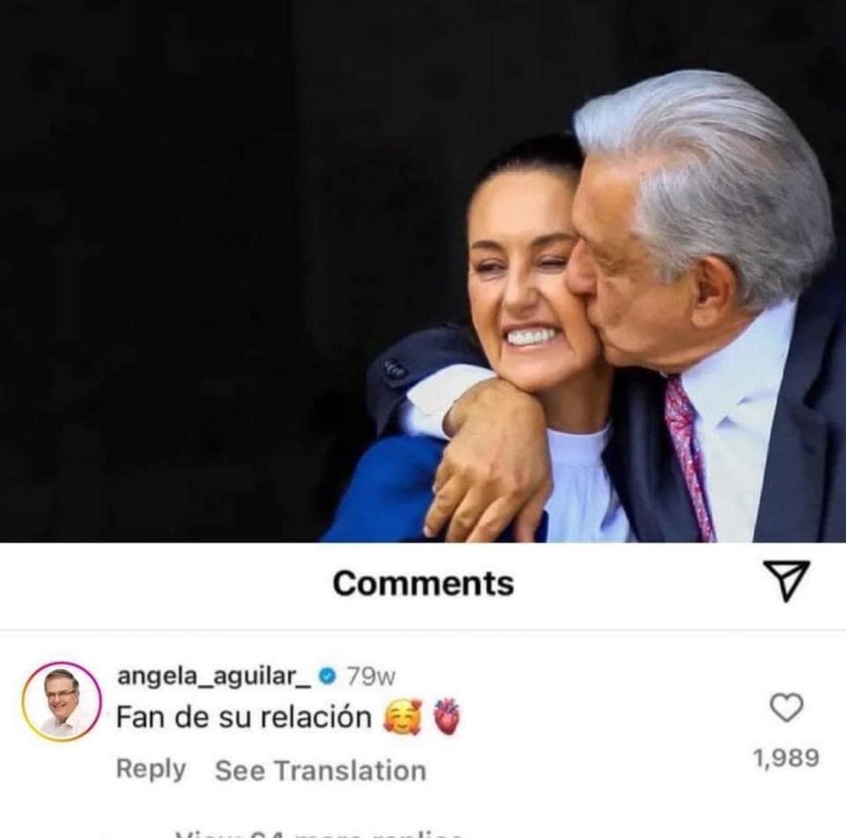 Fan de su relación junto a los presidentes de México. Foto: especial 