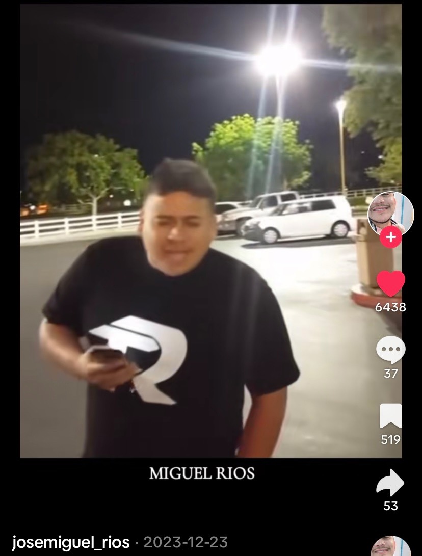 JOP mostraba su talento en YouTube. Foto: TikTok josemiguel_rios