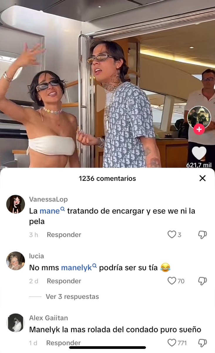 manelyk criticada por internautas