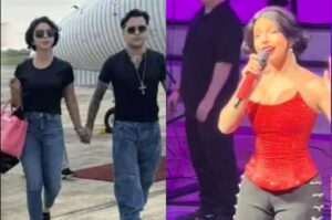 Foto: Ángela Aguilar demuestra que no usa relleno