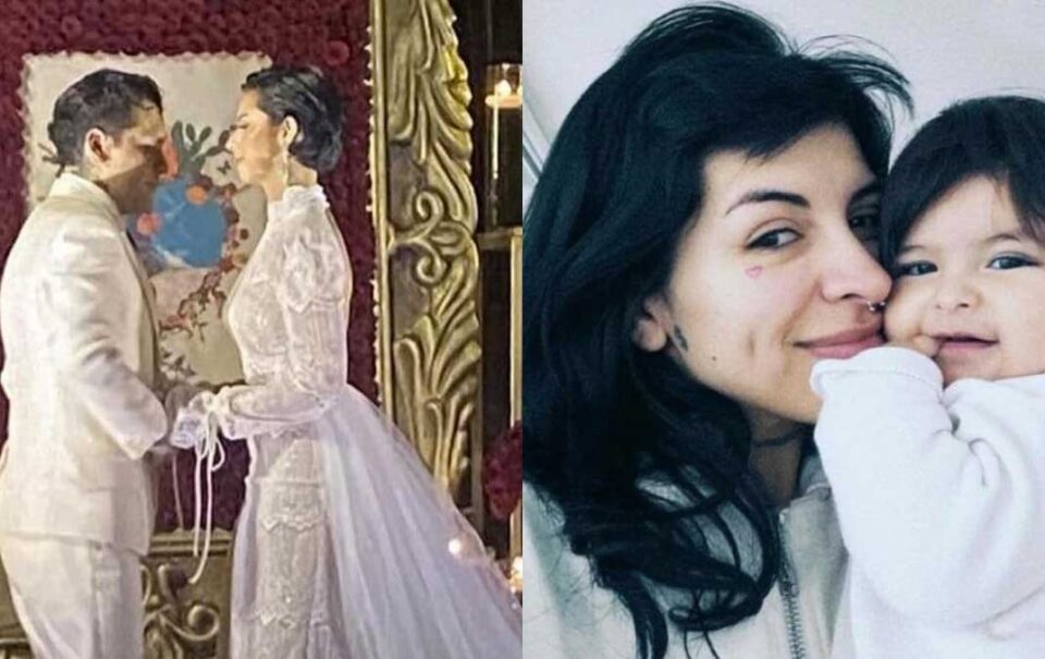 Esto hacían Cazzu e Inti, mientras Nodal se casaba