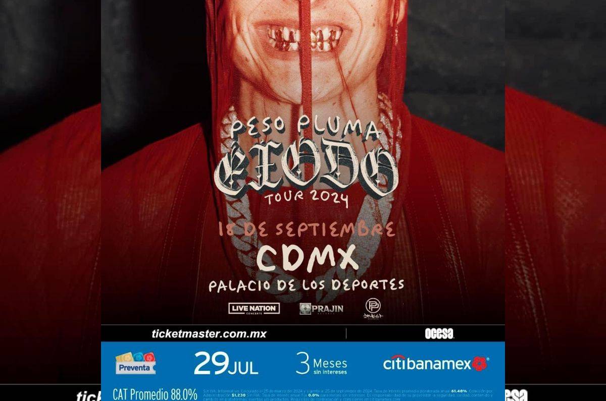 Peso Pluma, Palacio de los Deportes