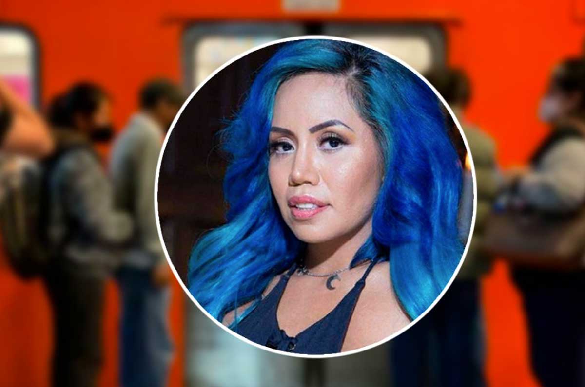 Quién es Luna Bella, la mujer que grabó video 3X en el metro