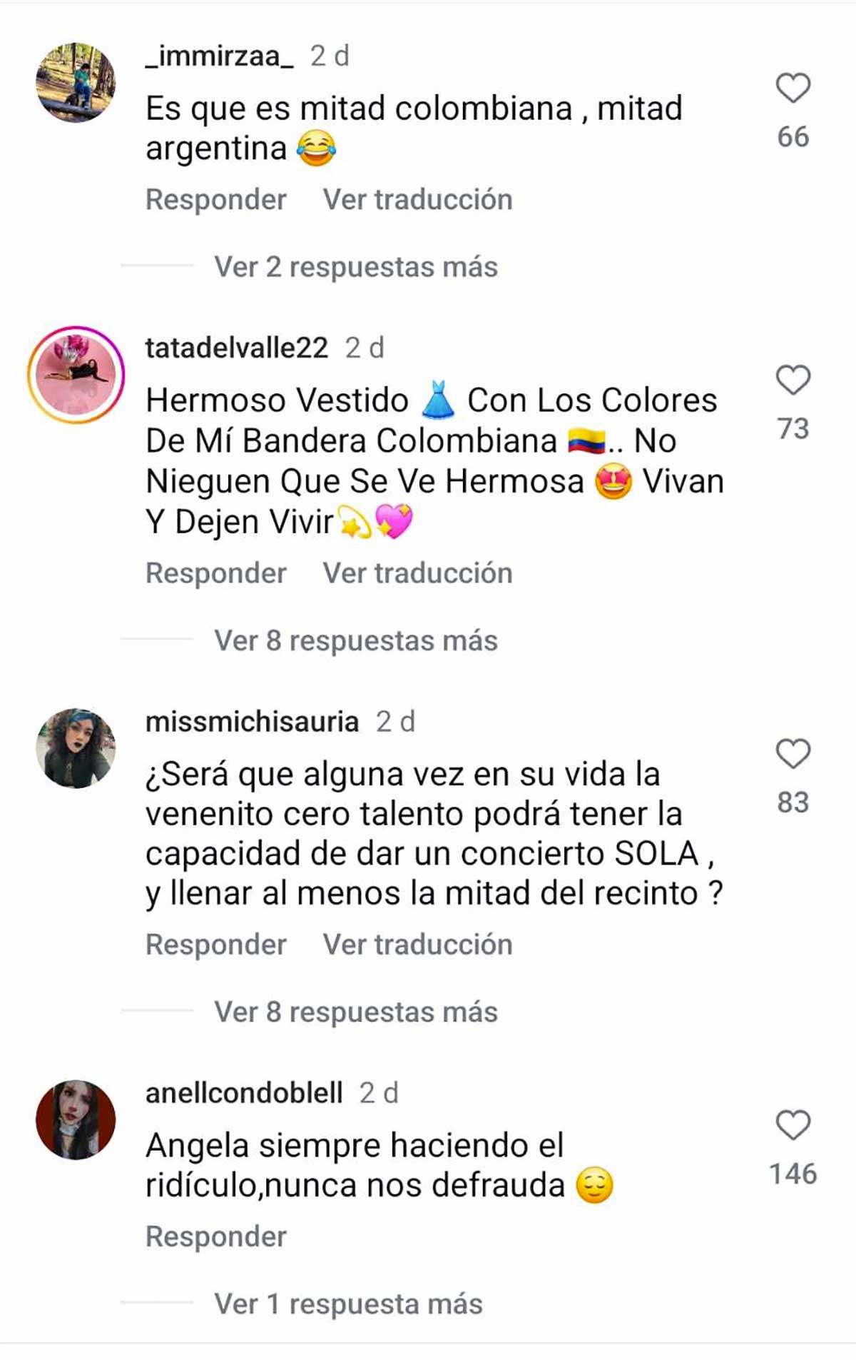 Le llovieron críticas por su vestido. Foto: Captura de pantalla