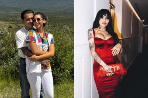 Critican a Nodal por felicitar a Ángela igual que a Cazzu