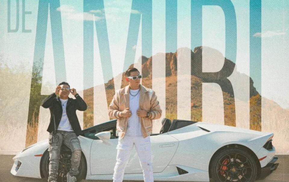 Banda Los Recoditos estuvo por chocar un Lamborghini