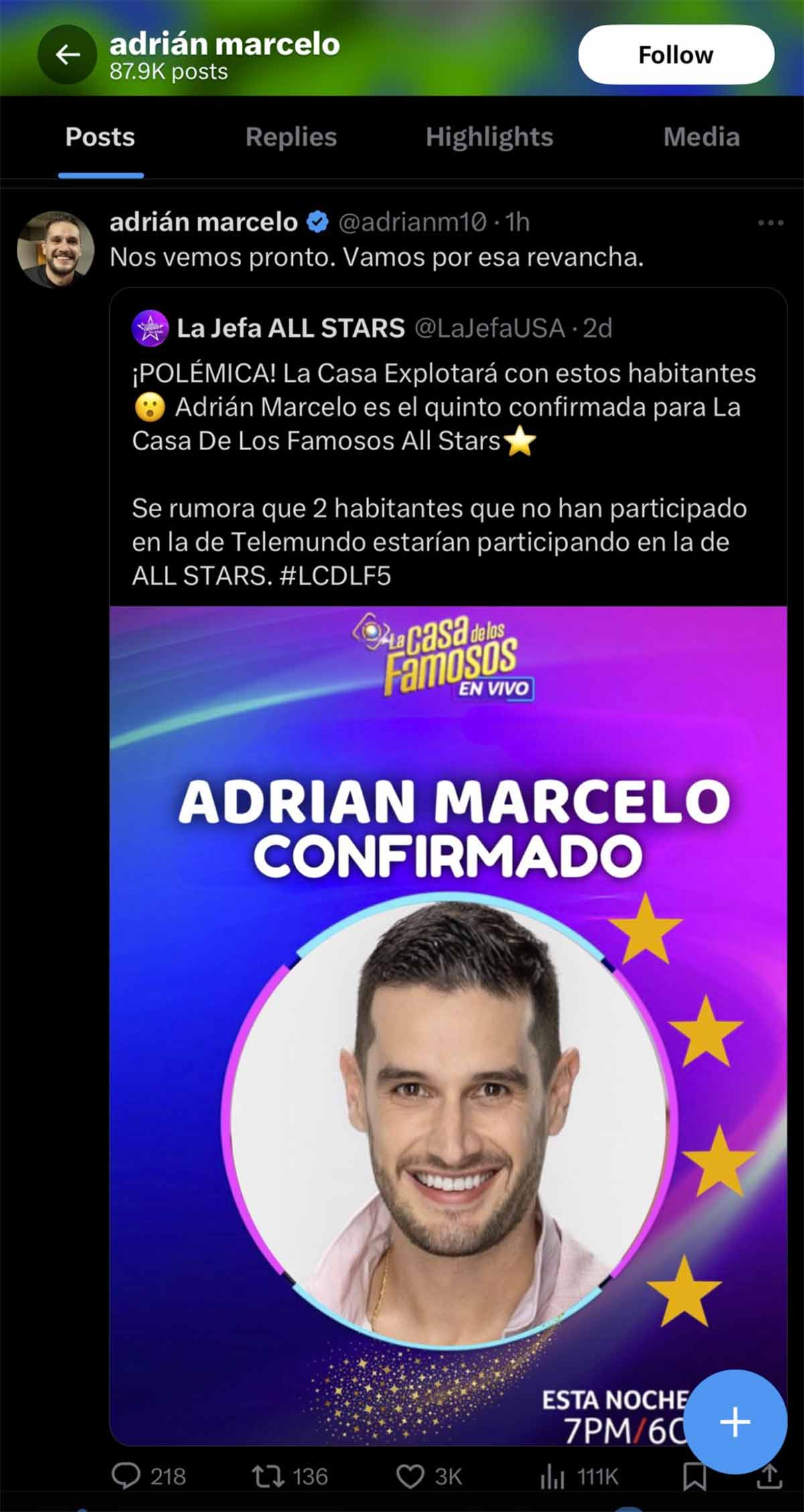 1.- Adrián Marcelo