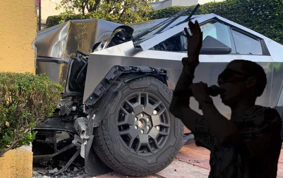 ¿Quién es “El Jhay Pa”, cantante que estrelló un Cybertruck?