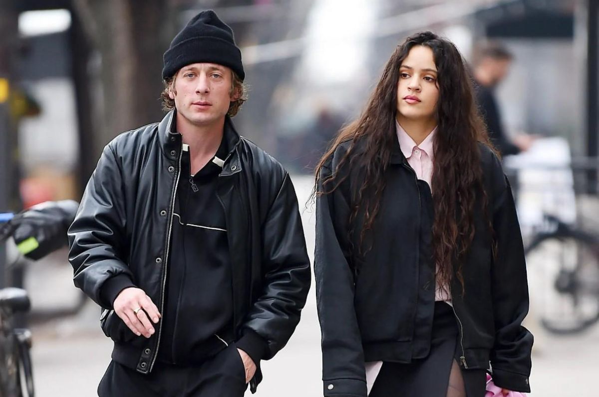 Rosalía y Jeremy Allen