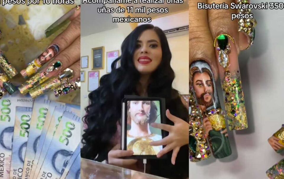 Mujer paga 11 mil pesos por uñas de San Juditas