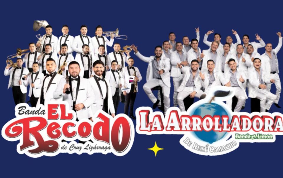 El Recodo y Arrolladora arrancan gira en México juntas