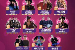 Christian Nodal Feria de Puebla 2025 Cartelera Palenque