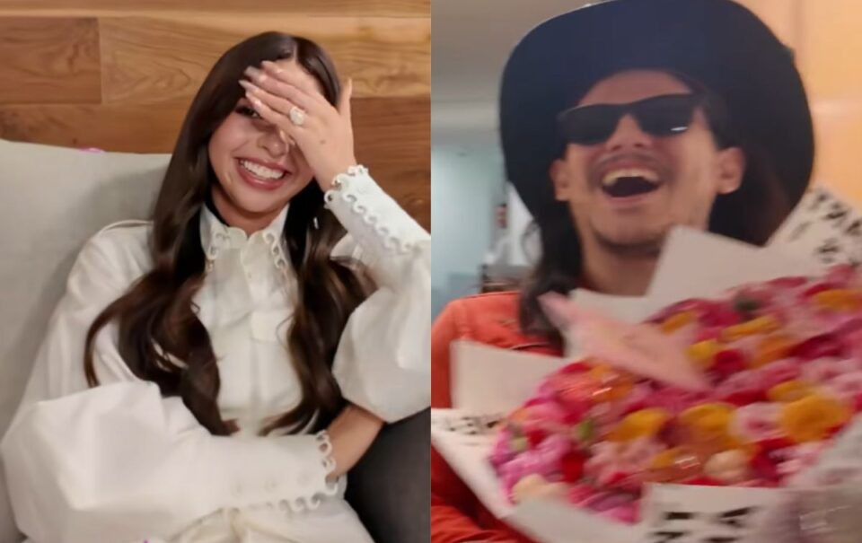 Ángela Aguilar recibe flores de El Patrón pero NO las envió Christian Nodal, ¿quién fue?