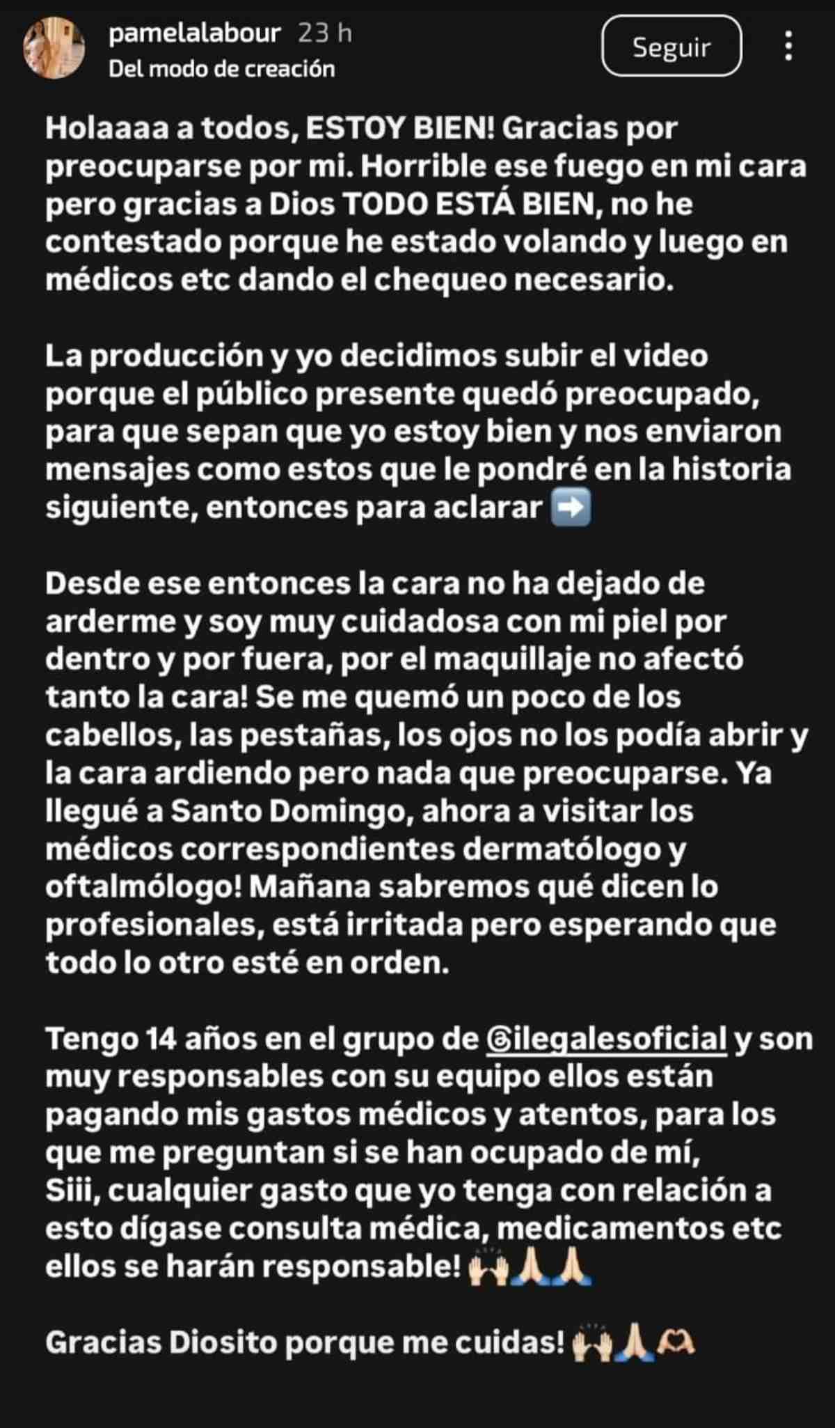 bailarina ilegales pamela labour