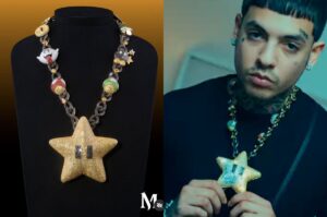 ¿Cuánto cuesta la cadena de Natanael Cano de la Estrella de Mario Bros?