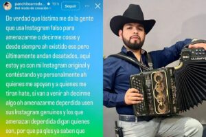 Panchito Arredondo se envalentona y enfrenta amenazas “nomás me voy a reír de ustedes”