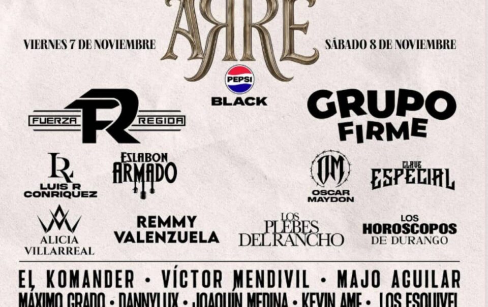 ¿Cuánto cuestan los boletos del Festival Arre 2025? Precios oficiales