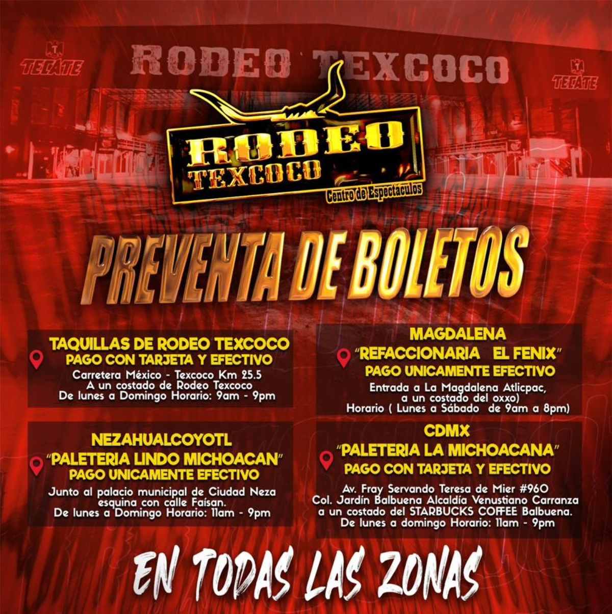 boletos luis r conriquez rodeo texcoco 2025