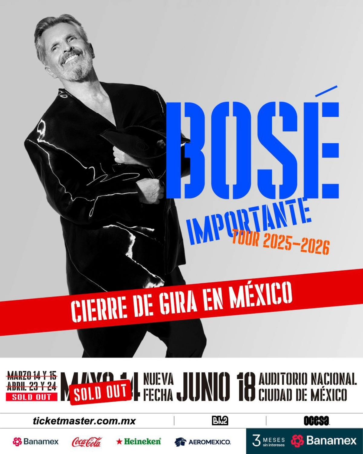 concierto miguel bose auditorio nacional 2025