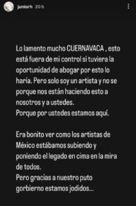 Junior H censura