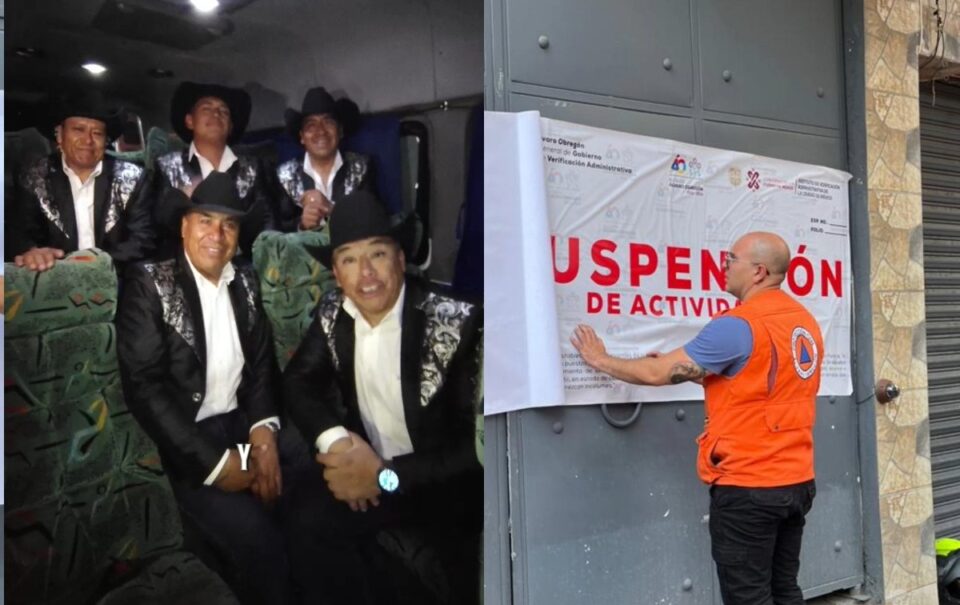 ¿Quiénes son La Garra Norteña, grupo que cayó de un cuarto piso en CDMX?