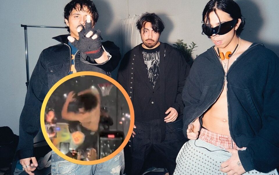 Milton de Latin Mafia provoca accidente al lanzarse al público concierto de CDMX, “se aventó como luchador”