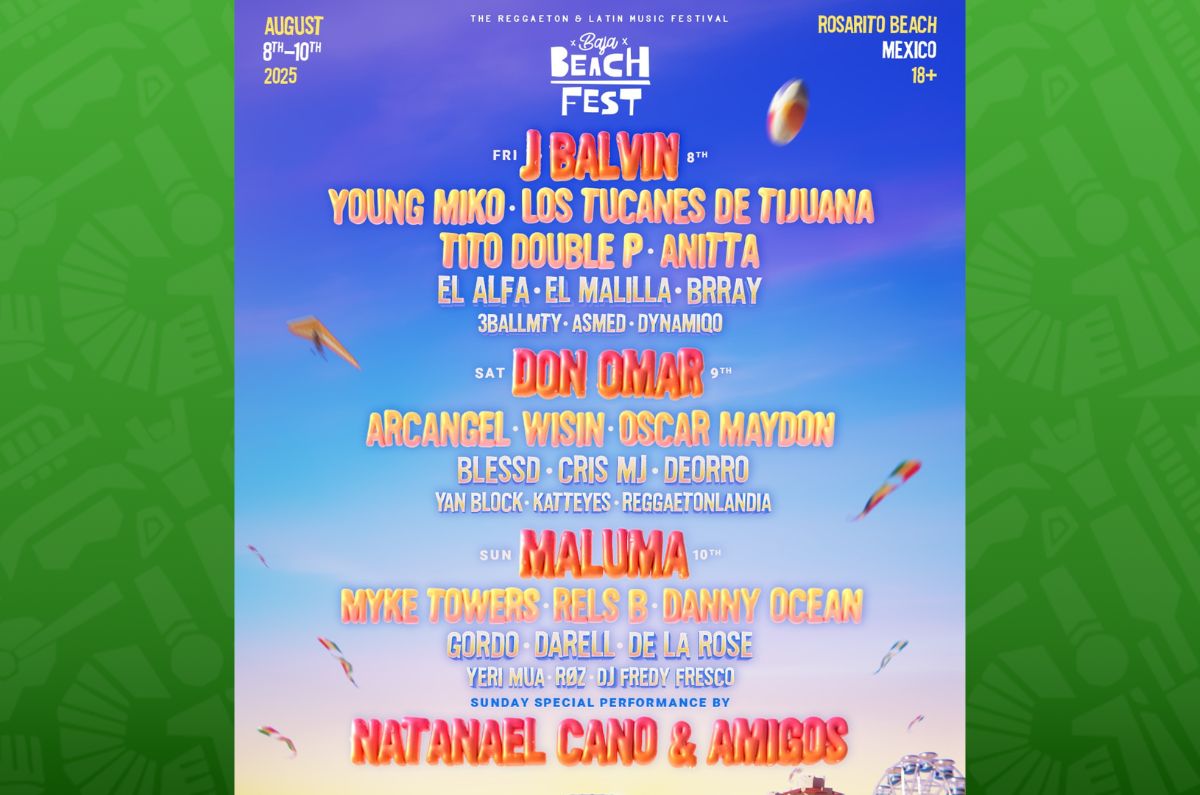 baja beach fest 2025 artistas