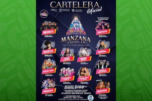 cartelera gran feria de la manzana zacatlan 2025